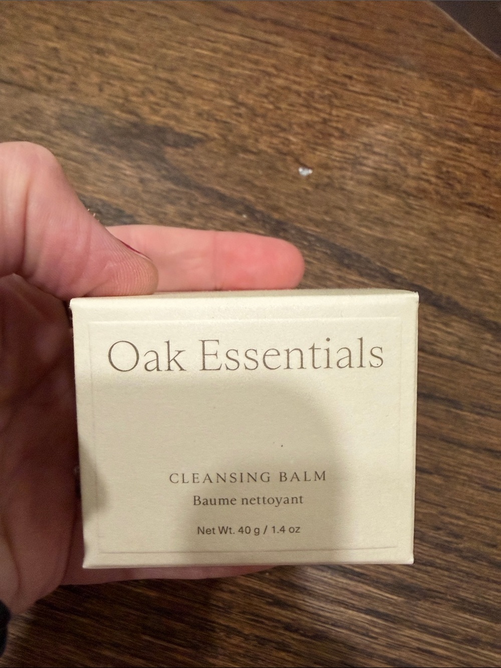 Oak Essentials Cleansing Balm Moisturizer - Cream